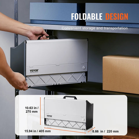 Paint Spray Booth - Airbrush - Extractor House - Extraction - Portable - Extractor Hose - Fan - 4 LED Lights - 1.90M