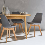 Set of 6 dining room chairs, nils, 42x55x81cm