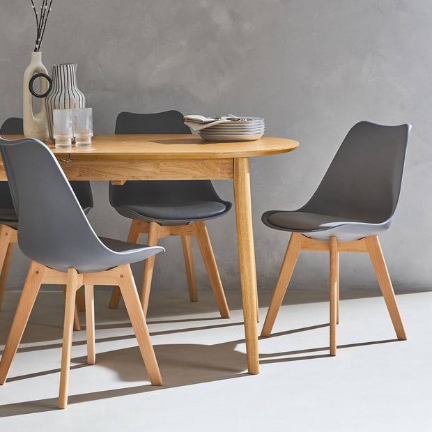 Set of 6 dining room chairs, nils, 42x55x81cm