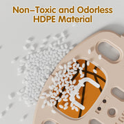 Glijbaan Peuter - Binnen - Buiten - Speeltuin - Speelhuis - Multifunctioneel - Speelgoed - Speeltoestel - Beige/Grijs - 189x217x111cm