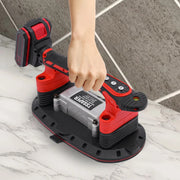 Elektrische Tegel Installatie Tool - Tegelzuignap - Tegellegger Zuignap - Slip-Proof - Enkele Zuignap - Elektrisch - 80KG - 30/240cm - 2x Accu