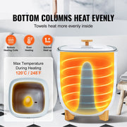 Luxe Handdoekverwarmer - XXL 25L - LED-scherm - Timer - Aromafunctie - Veilig - Duurzaam - Wit - Handdoekrek - Elektrisch - Handdoek Radiator