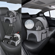 Vouwbare Hondenbuggy - Opvouwbare Dierenwage - voor Honden en Katten - 4-Wiel Dierentransport - Geschikt - voor Huisdieren tot 20 kg - Inclusief Afneembare Dekentje - en Regenhoes - Perfect Cadeau - voor Huisdiereigenaren