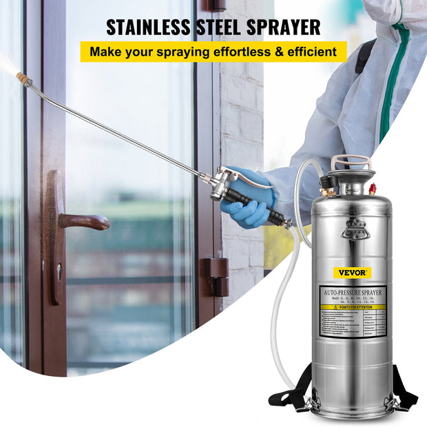 Tuinsproeier - 12L - Ultrasone Nevelmachine - Rvs - Nevelmachine -  Geschikt voor Huis Tuin Toeristenvoertuigen Speciale Voertuigen - Zilver