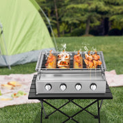 Gas bbq - buitenkeuken - RVS - Barbecue - barbeque - barbecues - gas - familie - eten gezelligheid