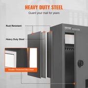 Letterbox - Letterbox with code - Anti-theft letterbox - Waterproof