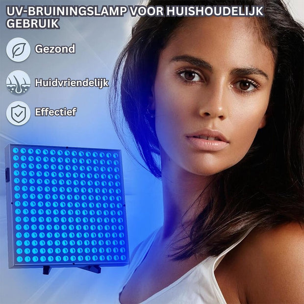 Zonnehemel - Gelaatsbruiner - Zonnebank - Gezichtsbruiner - 225PCS Blue Light - 45W - Koude Kaser LED - Zonnebankbruiner voor Huidverzorging
