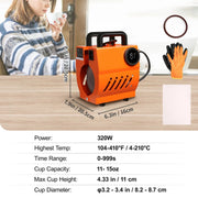 Mok personaliseren - Mok pers - Mok pers machine - Draagbare mokpersmachine - 320W