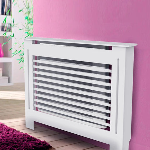 Radiator Ombouw - Radiator Kast - Radiator Kant En Klaar - Verwarming Ombouw - Radiator Bekleding - Verticaal - Wit