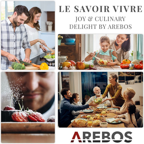 Gas hob 4 burners - stainless steel - incl. grids &amp; ignition protection