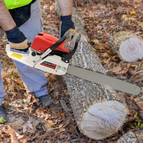 Gasaangedreven kettingzaag - boomzaag benzine - boom zaag - 2-takt, 52cc Luchtgekoelde Benzinemotor - 56 cm