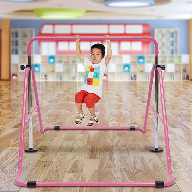 Inklapbaar Turnrek - Klimrek - Verstelbaar - Rekstok - Duikelrek - Kinderen - Peuter - Voor buiten en binnen - Klimboog