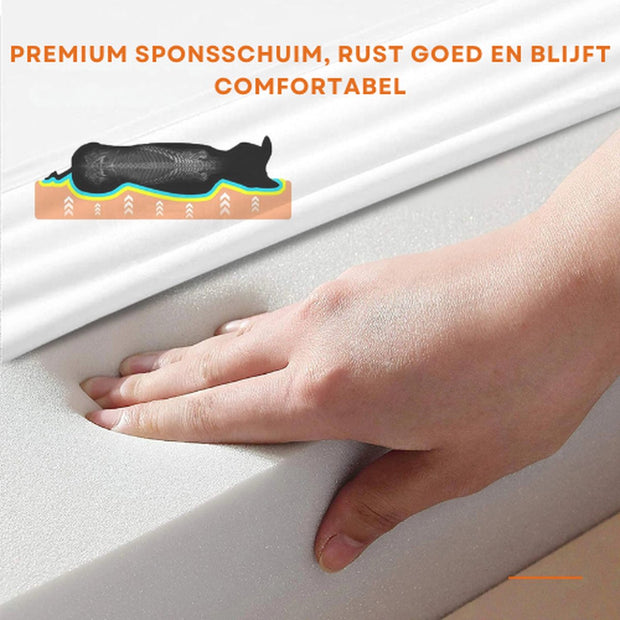 Hondenmand orthopedisch - Wasbare hoes - Hondenbed - Honden bed - 120x90x25cm - Maat XL - German shepherd - Labrador - Golden retriever