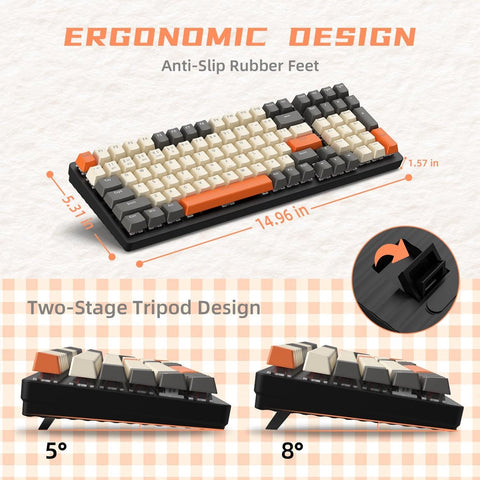 Mechanisch Toetsenbord - Gaming Toetsenbord - Mechanical Keyboard