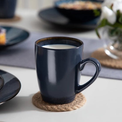 Luxe Serviesset - 8 Persoons - Porselein - 32 Delig - Bordenset 8 persoons - Bordenset 32 delig - Blauw
