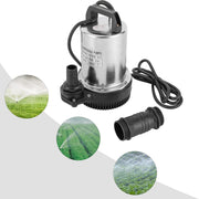 Dompelpomp - Vuil en Schoon Water - Compacte Vuilwaterpomp - Gepolijst RVS - Krachtig en Duurzaam - 50 L/min - 12V - 160W