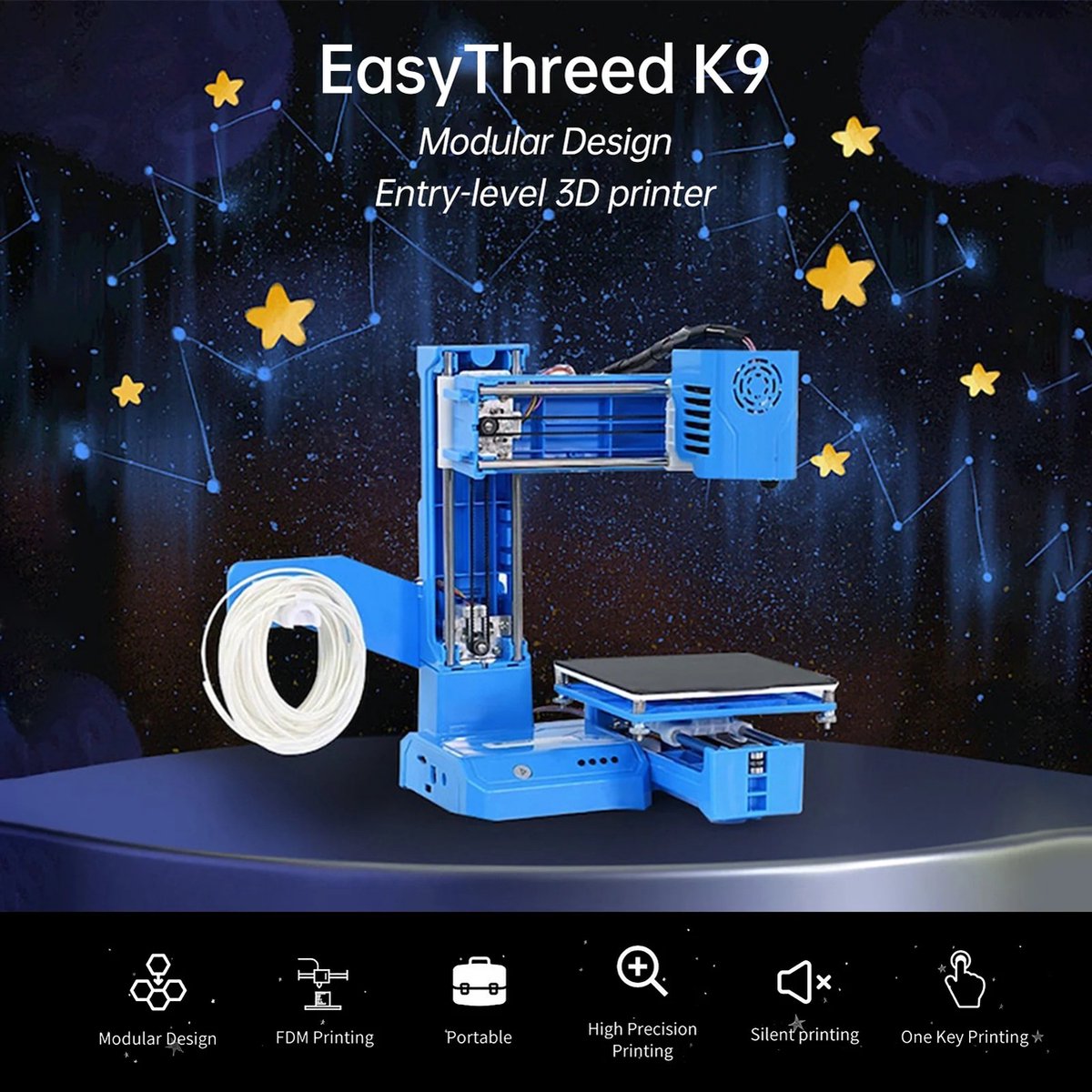 mini 3D Printer - 3D Printers - Printer - Mini Printer - Including Software -