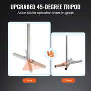 Speenvarkensgrill - Lamsgrill - 117 cm -  41 kg - Roestvrij Staal - Rotisserie Spit - Braadgrill - 42W -  Lamsgrill BBQ-grill - Grillwagen Barbecue - 8in - Hoogte verstelbare Grote - Piesgrill kalkoenvlees, ham