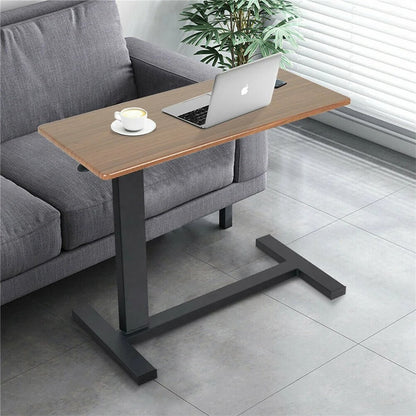 Bedtafel - Bed tafeltje met wielen - Laptop Tafel - Laptop Houder - Laptop Bureau - Verrijdbaar - In Hoogte Verstelbaar - Voor Thuiswerken - Stand Voor Ziekenhuis - Ons Nachtkastje Lade.