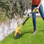 Krachtige Cultivator - Elektrische tuinfrees - Dubbelzijdige werking - Verticuteermachines - 17cm diep - Draadloos - Lichtgewicht - Accu - Verstelbare steel