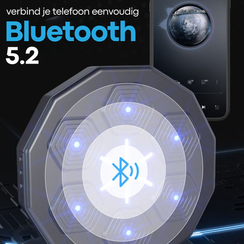 Boksmachine met muziek & Bluetooth Inclusief kinderhandschoenen - Bokszak - Boksmachine - Wandmontage - Zwart