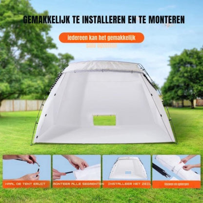 Verftent - Draagbare Verf Spuiterij - Spuitcabine - Geschikt Voor verf accessoires