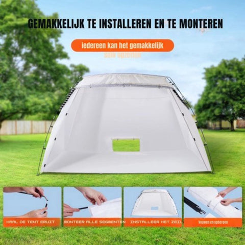 Verftent - Draagbare Verf Spuiterij - Spuitcabine - Geschikt Voor verf accessoires