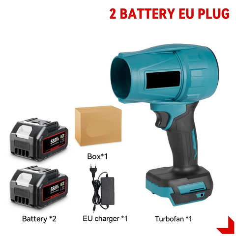 Mini Bladblazer - High Power Blower - Mini Blower - Blower - Bladblazer - 2000W - 720 km/h - 2 x Accu - Draadloos