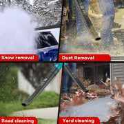 Draadloze Bladblazer - Sneeuwblazer - Stofblazer - Luchtblazer - 18V - 5500W - Elektrisch - 2 Accu's - Accu lader- Efficiënt schoonmaken - 5 Standen - 180 km/h - Antisliphandvat - Verlengstuk voor precisie - Zorgt voor veiligheid