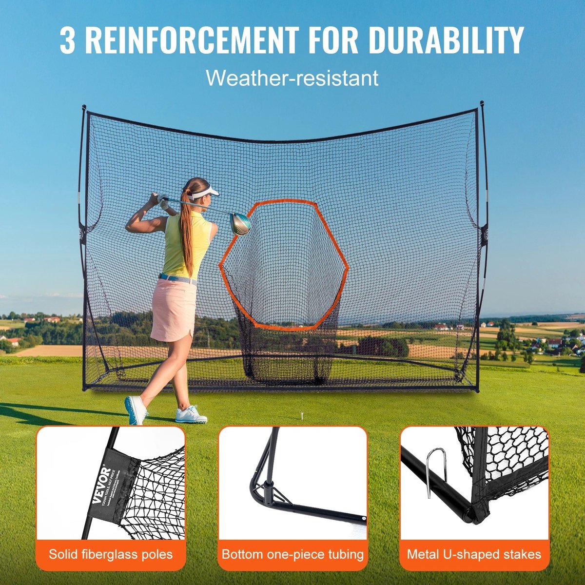 Golf Net - Golf Training Set - Golf Slagnet