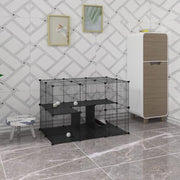 Kattenkooi - Kattenren - Kattenbench - Kattenkooi voor Binnen en Buiten - Kattenkooi Binnen - Kattenverblijf Buiten - Kat Kooi - Kattenhuis - Kattenvoliere - Bench Kat