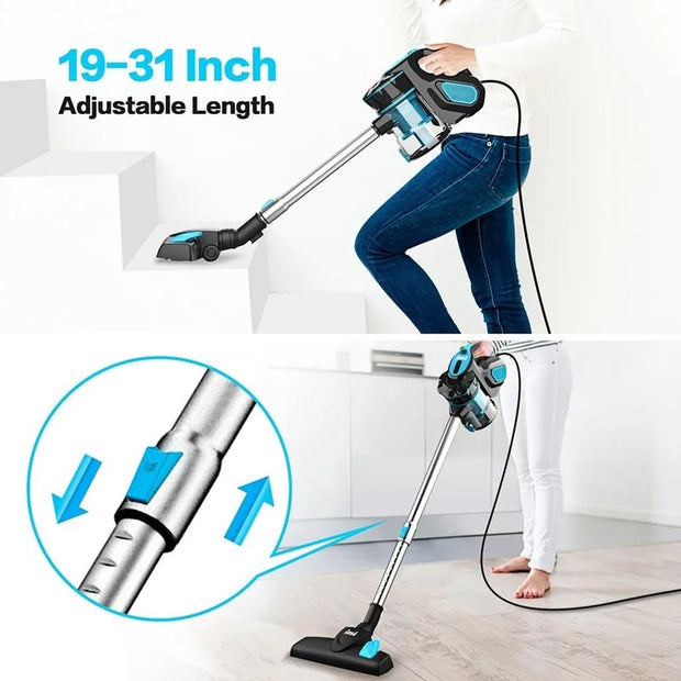 Bagless vacuum cleaner - Corded vacuum cleaner - Powerful bagless vacuum cleaner - For household cleaning