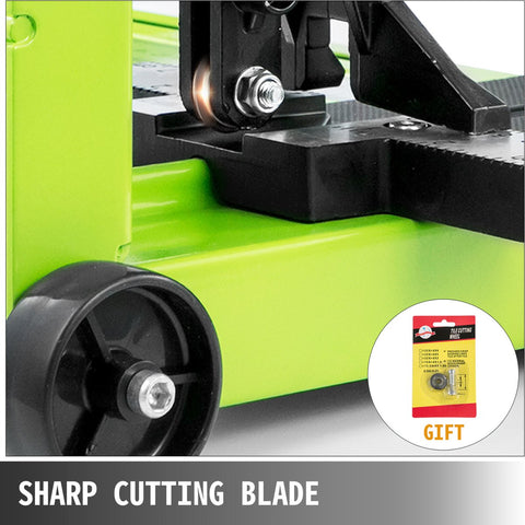 Tegelsnijder - 1000mm - Handmatige Keramische Tegelsnijmachine - Met Twee Wielen & Rubberen Handgreep - voor het Snijden van Tegels - keramiek - Porseleinen Tegels