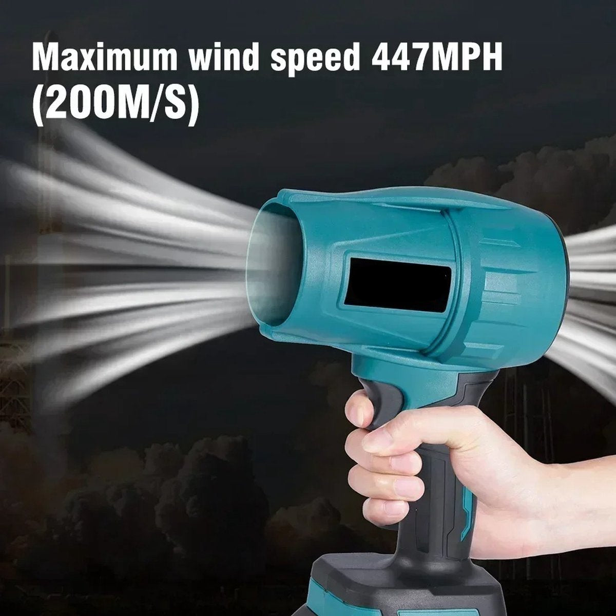 Mini Bladblazer - High Power Blower - Mini Blower - Blower - Bladblazer - 2000W - 720 km/h - 2 x Accu - Draadloos