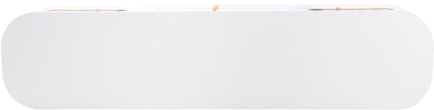 TV-Meubel - van Natuurlijke Houtmix - met Deuren en Lades - TV-Meubel met Rotan Zijkanten - Opbergoplossing - Natuurlijke - Landhuisstijl