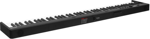 Digitale Piano - Elektrische Piano - Opvouwbaar - Bluetooth Keyboard Midi - Met Standaard - Digitaal Led-Display - 88-Toetsen - Wit & Zwart