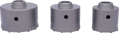 Betonborenset Pro7 - Professionele Beton Boren - 9 Delig - SDS Plus en Max Adapter - Ø 30-40-65-80-100mm - Premium Staal