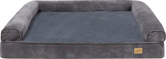 Hondenbed - Orthopedische hondenmand - Orthopedisch kussen hond - Orthopedische hondenbed - Orthopedisch hondenbed met rand