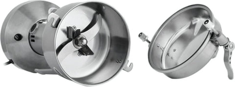 Elektrische Graanmolen - Moutmolen - Specerijenmolen - Spice Grinder - Kruidenmolen Elektrisch - 350G - 1400W - RVS