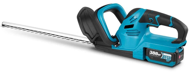 Heggenschaar - Elektrische Heggenschaar - Tuintrimmer - Haagtrimmer - 2 Accu's - Oplader - 2 in 1 - Makkelijk - Extra Accessoires - Lange Gebruiksduur - 18V - Veiligheid Systeem