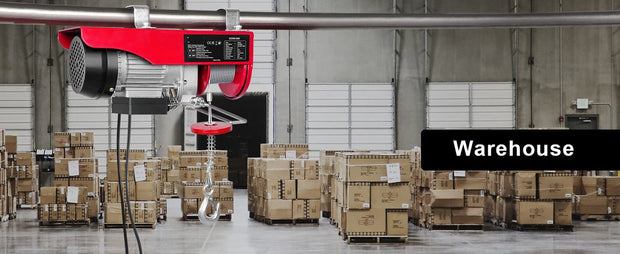 Elektrische Takel Pro6 - Robuuste Hijskraan - Industriële Lier - 1.1Nm - Staalkabel - Tot 250kg - Afstandsbediening - Veilig en Multifunctioneel - Incl. ophanging