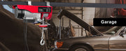 Elektrische Takel Pro6 - Robuuste Hijskraan - Industriële Lier - 1.1Nm - Staalkabel - Tot 250kg - Afstandsbediening - Veilig en Multifunctioneel - Incl. ophanging