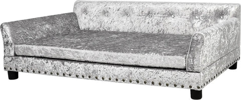 Hondenbed - Honden slaapbank - Hondenslaapbank op pootjes - Hondensofa - Honden zetel - Hondensofa voor grote honden - 120x74x40cm
