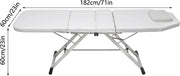 Luxe Therapeutisch Massagetafel – Verstelbaar, Ergonomisch & Comfortabel – Massagebed - Behandeltafel - Behandelbank - Voor Thuis & Professioneel Gebruik - Opvouwbaar - Wit