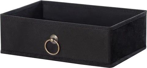 Een haltafel met 3 laden - salontafel 100 x 25 x 80 cm - bruin - Handig ruimtebesparend tafeltje met veel opbergruimte