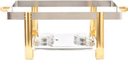 9L Buffet Warmer - Warmhoudplaat - Chafing Dish - Voedselwarmer - Warmhoudpan - Roestvrij staal