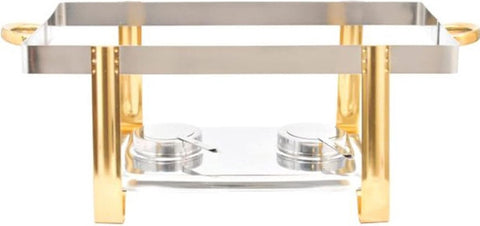 9L Buffet Warmer - Warmhoudplaat - Chafing Dish - Voedselwarmer - Warmhoudpan - Roestvrij staal