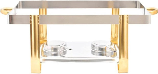 9L Buffet Warmer - Warmhoudplaat - Chafing Dish - Voedselwarmer - Warmhoudpan - Roestvrij staal