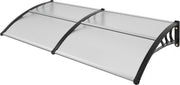 Voordeurluifel - Voordeur dakbedekking - zonwerende folie PC plaat - 965x1987mm