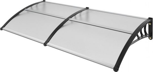 Voordeurluifel - Voordeur dakbedekking - zonwerende folie PC plaat - 965x1987mm